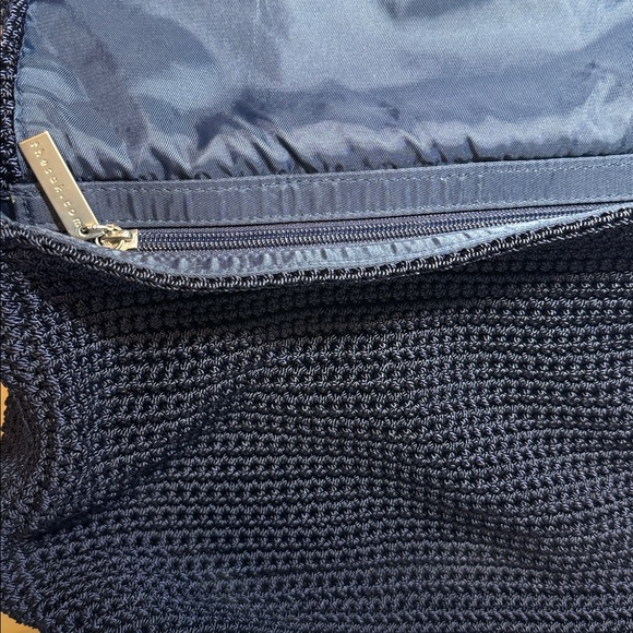 The Sak Navy Blue Crochet Shoulder Bag - Picture 5 of 7